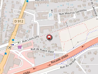 Carte de Rauscent Matthieu à Albi