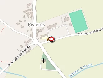 Carte de Base D'aigueleze à Rivières