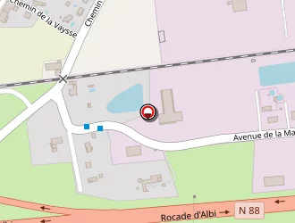 Carte de Osylone à Terssac