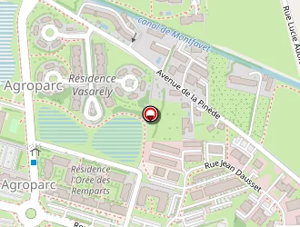 Carte de Provencevet à Montfavet