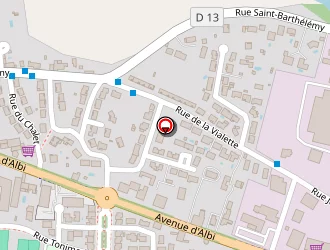 Carte de Saccm à Marssac-sur-tarn