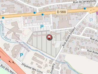 Carte de Maison D'arrêt à Albi