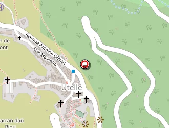 Carte de Auberge à Utelle