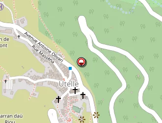 Carte de Cristini Sandrine à Utelle