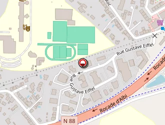 Carte de Er Expertises Automobile à Albi