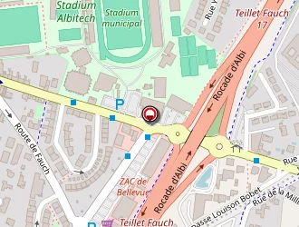 Carte de Biomalin à Albi