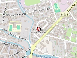 Carte de Gerfra à Isle-sur-la-sorgue (l')