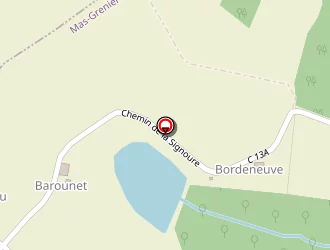 Carte de Terrain De Tennis à Mas-grenier