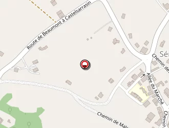 Carte de Stade à Sérignac