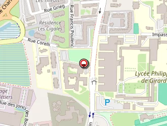 Carte de Ecole Des Beaux Arts à Avignon