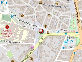 Carte de Olive Et Sabathier (scp) à Albi