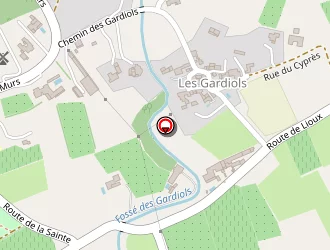 Carte de Lavagne à Joucas