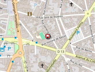 Carte de Jack's Express (sas L&a) à Albi