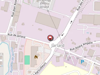 Carte de Saint Michel Construction à Albi