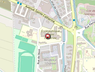 Carte de Ecole Primaire Ste Catherine à Montfavet