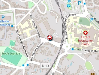 Carte de Restaurant Inter Administration à Albi