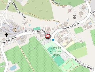 Carte de Mas Rabassan à Joucas