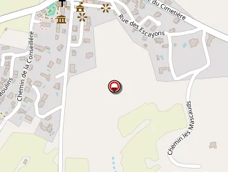 Carte de Gîtes Les Basses Combes à Vachères