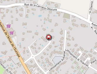 Carte de Camping Le Tivoli à Laroque