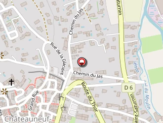 Carte de La Poste à Châteauneuf-de-gadagne