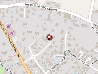 Carte de Renault Saint Gély Automobile Franchisé à Laroque