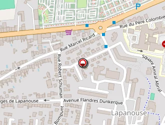 Carte de Ecole Calendreta à Albi