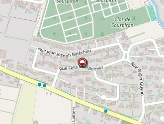 Carte de Delta International à Montfavet