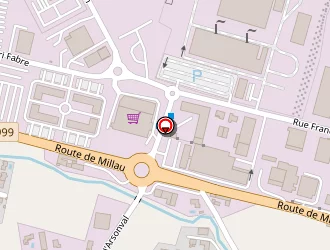 Carte de Akena à Albi