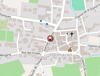 Carte de Atelier Du Château à Domazan