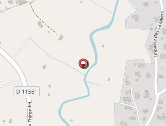 Carte de Le Barrage à Brissac