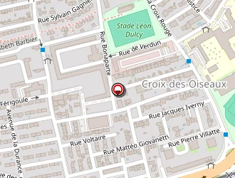 Carte de Gymnase La Barbière à Avignon