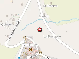 Carte de La Pitchounette à Vachères
