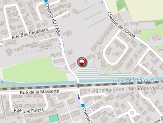 Carte de Marcat Angelico à Montfavet