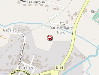 Carte de Daumas John à Larrazet