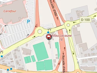 Carte de Mc Auto à Albi