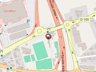 Carte de Funérarium De Caussels à Albi