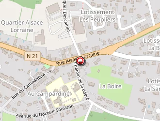 Carte de Ecole Maternelle à Lectoure