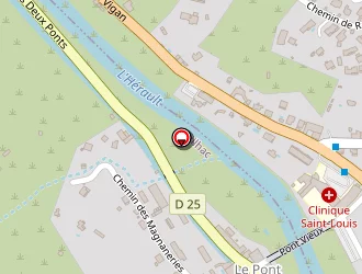 Carte de Les Norias à Cazilhac