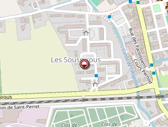 Carte de Les Laurettes à Avignon