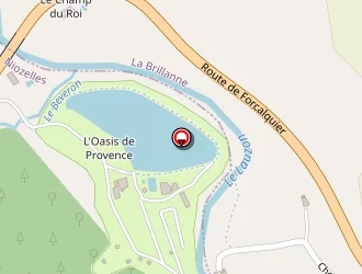 Carte de Camping Moulin De Ventre à Niozelles