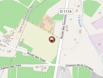 Carte de Communaute De Communes Du Pays D'apt (administration) à Saint-saturnin-lès-apt