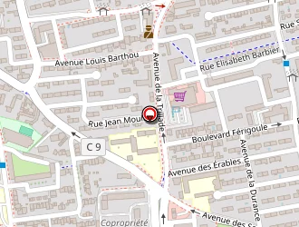 Carte de Laboratoire Isnard à Avignon