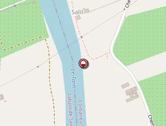 Carte de Saint Romas à Corbarieu