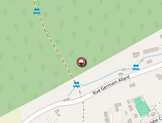 Carte de Fontaine Fernand à Castellet (le)