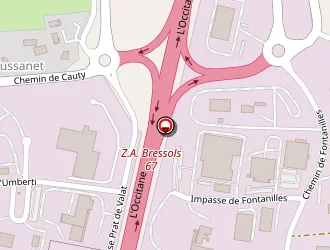 Carte de Db Aqua Technics à Bressols