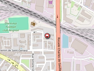 Carte de Lycée Professionnel Maria Casarès à Avignon