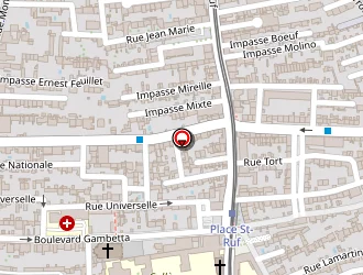 Carte de Paroisse St Ruf à Avignon