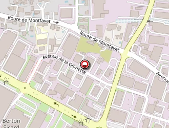 Carte de Berton Sicard Industrie Bâtiment à Avignon