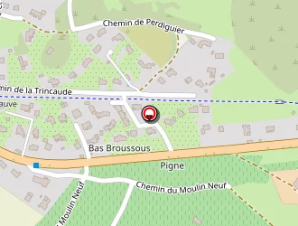 Carte de Maison Chauvel à Sauve