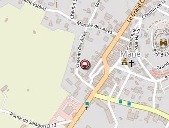 Carte de Fayet Alimentation à Mane